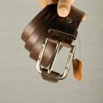 HERITAGE - Rustic Texture Men's Leather Belt